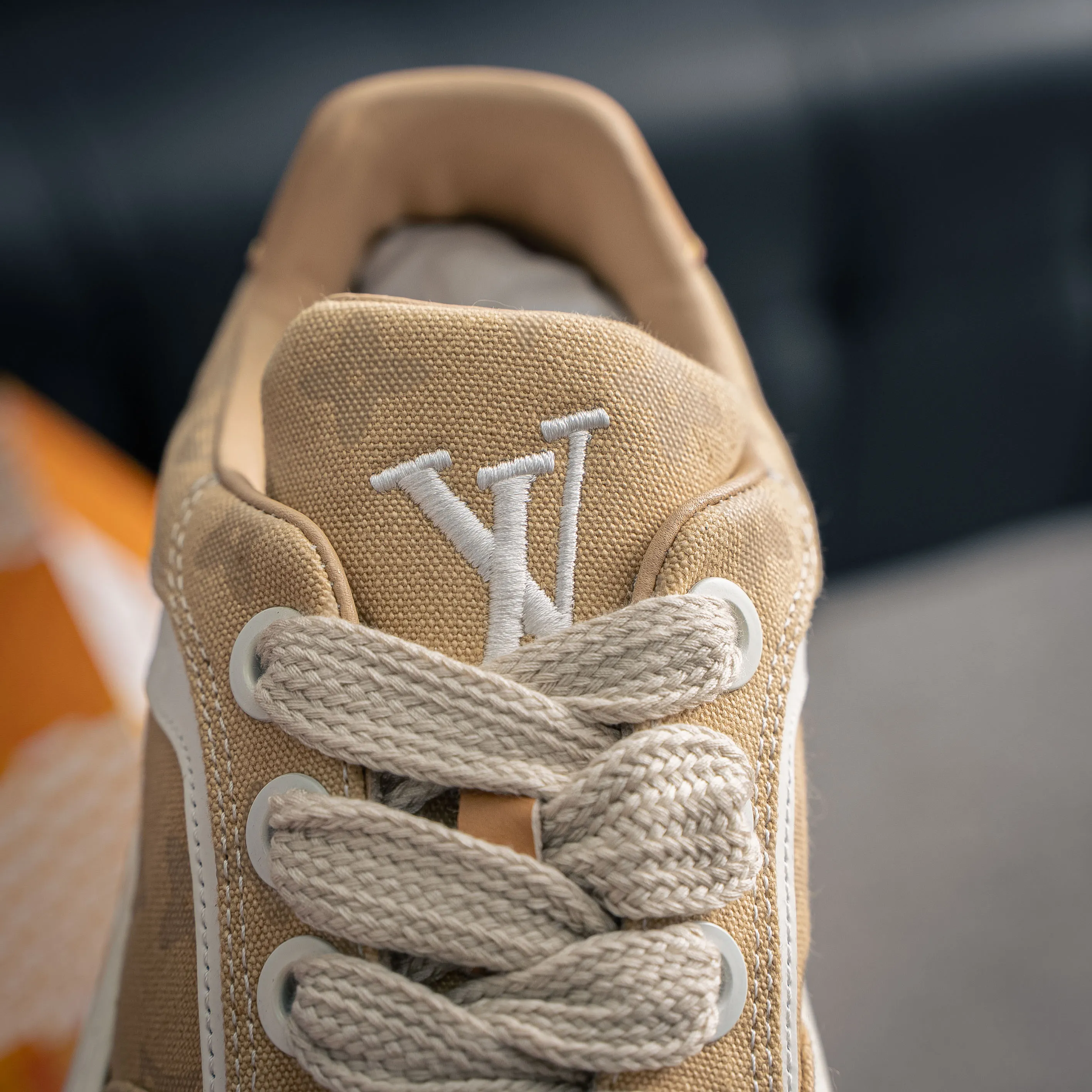 Premium -- LOUIS VUITTON Tilted Series｜2026 LV Tilted Low Sneakers Series Low-Top Retro Skate Shoes Men Shoes｜